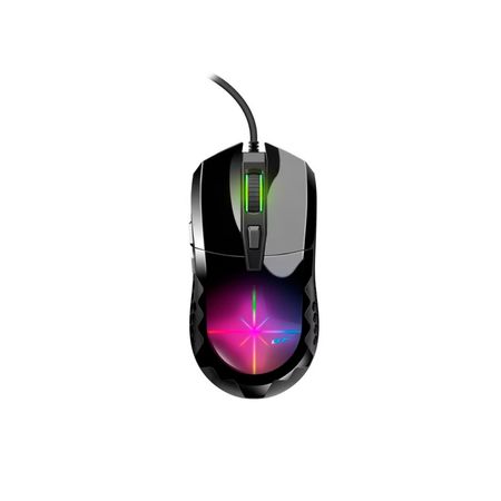 Mouse Genius Gx Scorpion M715 800-7200 Dpi 6 Bot Programables+Memoria Integrada Rgb Black