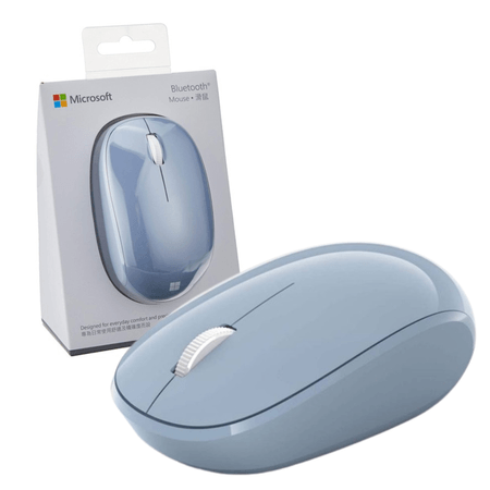 Mouse Inalambrico Microsoft Souris Bluetooth 2.4 Ghz Blue