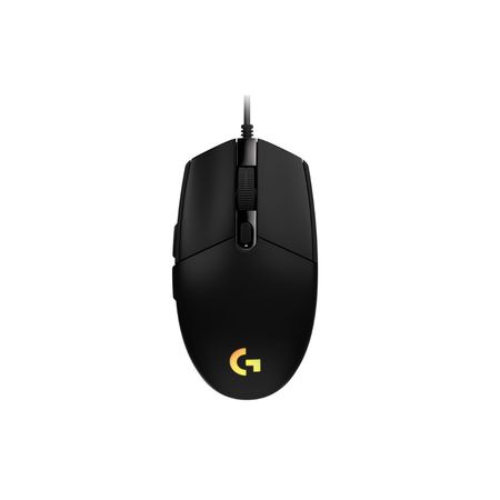 Mouse Logitech G203 RGB LIGHTSYNC con 6 botones para juegos Negro