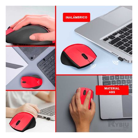 Raton Electronico para Juegos en Rojo Y+Post-it adhesivos