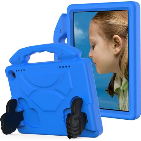 Funda Case Para iPad 10ma Gen 10.9 (2022) Goma Uso Rudo para niños -AZUL