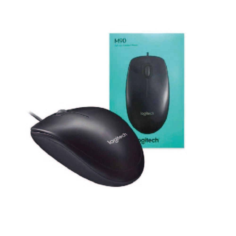 Mouse Logitech M90 con Cable