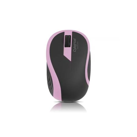 Mouse Cybertel Rosa / Negro CYB M208 WIFI