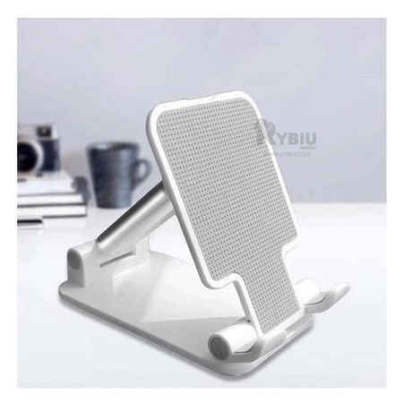 Soporte Seguro Plegable para Celular Color Blanco