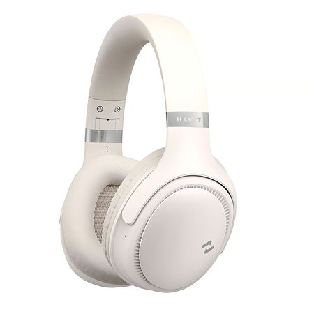 Audífono Havit H630BT Inalámbrico Bluetooth Multifunción Beige