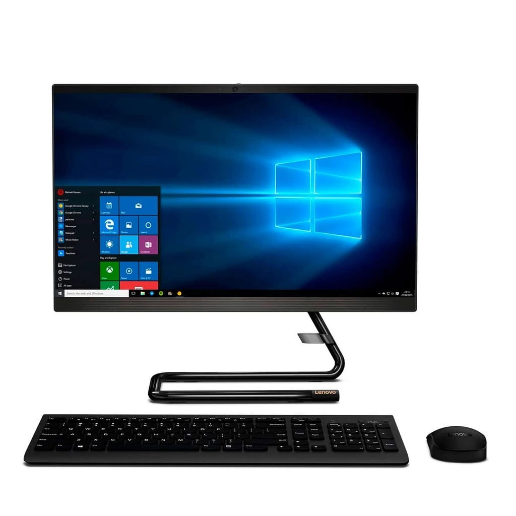 PC AIO Lenovo IdeaCentre 3 24IMB05 Core i5 10400T 4GB 1TB W10 Negro - F0EU00RLLD