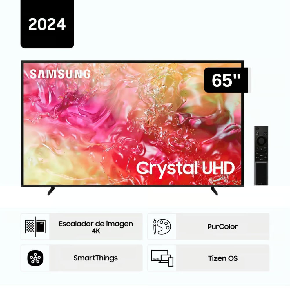 Televisor SAMSUNG 65"" 4K Tizen OS Smart TV