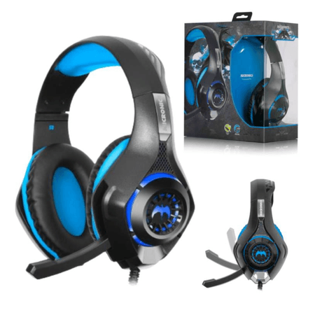 Audifono Gamer Led Con Microfono Therodactil Mic Hg800-P4 Usb Micronics