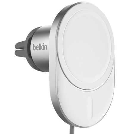 Cargador Wireless MagSafe Carro Ventilador Belkin Pro iPhone 15, 14, 13, 12 - WIC008BTGR