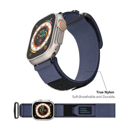 Correa De Nailon Deportiva Para Apple Watch 38-40-41mm - Azul