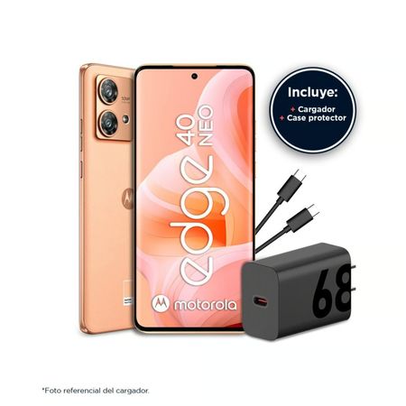 Celular Motorola Edge 40 Neo 8GB 256GB - Peach Celular Motorola Edge 40 Neo 8GB RAM 256GB - Peach