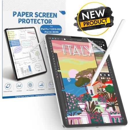 Protector de pantalla para Ipad iPad Pro 11 iPad Air 5/4 gen Paperlike