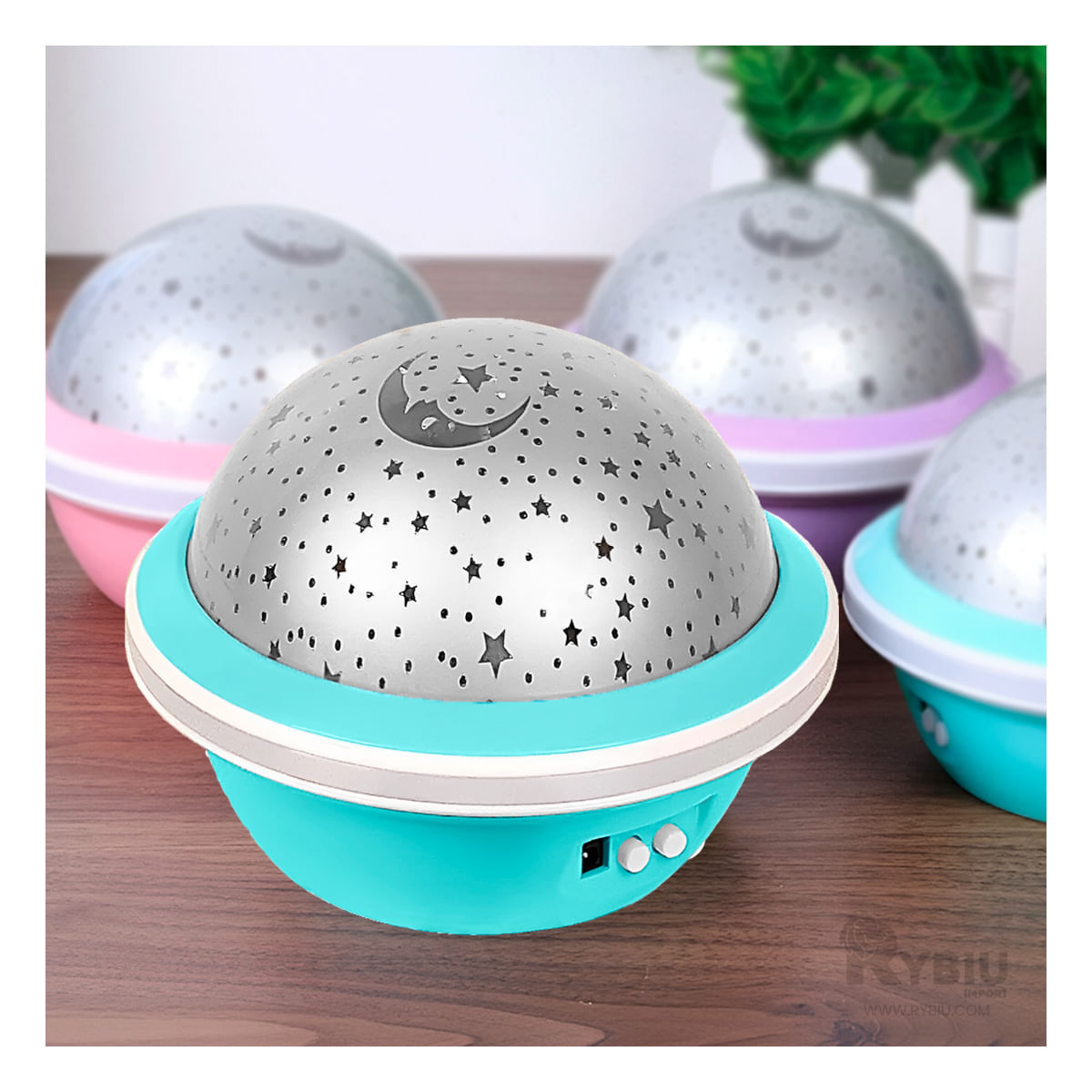 Proyector Compacto y Manejable para Niños Celeste Y+Agendita