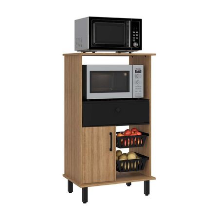 Mueble Multiuso de Cocina Mariana MDP 1 Cajón Orange