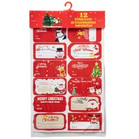 Stickers Navideños CLASS&WORK 12un