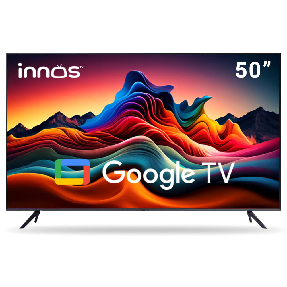 Televisor INNOS 50" Smart TV 4K UHD Google TV