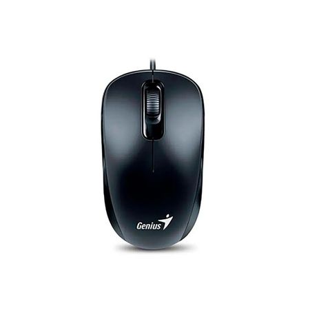 Mouse Genius DX-110 Alámbrico Negro