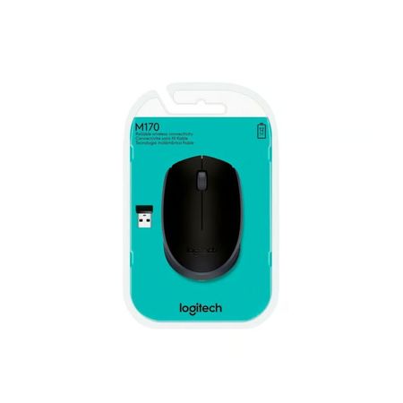 Mouse Logitech M170 Wireless Negro