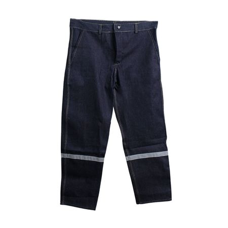 Pantalón Denim Werken 100% Algodón con Cinta Reflectiva - Talla: Large