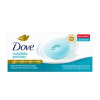 Jabón Antibacterial DOVE Barra 90g Paquete 6un