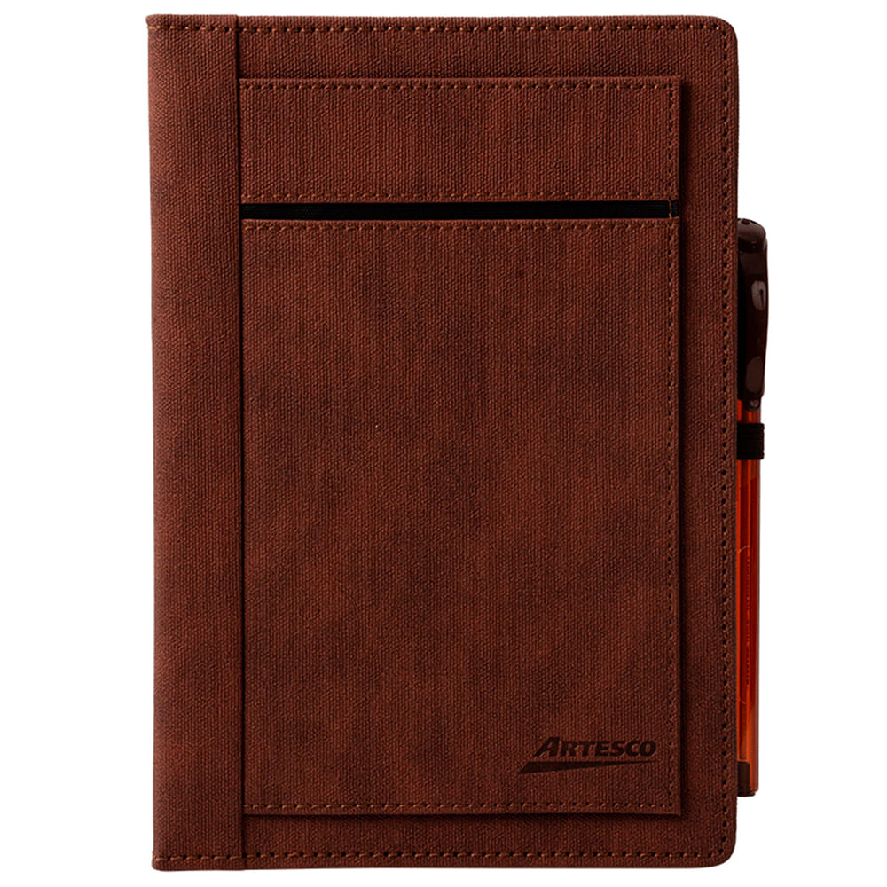 Notebook Wallet ARTESCO Marrón + Lap Trimax Marrón