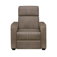 Sillon Reclinable FORLI Fe con bolsillo marron