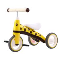 Bicicleta Triciclo Correpasillos Para Niños Juguete Musical - Amarillo