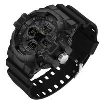 Reloj Deportivo Sanda 3168 Resina Análogo-Digital Negro