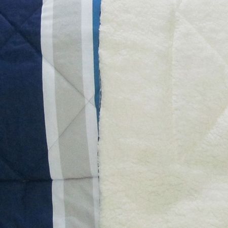 Edredon Termico con Carnero 2 Plazas Interiotex 144 hilos Azul Lineal