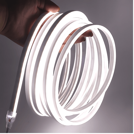 Cinta Led Neon Flexible Blanco Frio Rollo de  50 metros 12v Cinta Led Neon Flexible Blanco Frio Rollo de 50 metros 12v