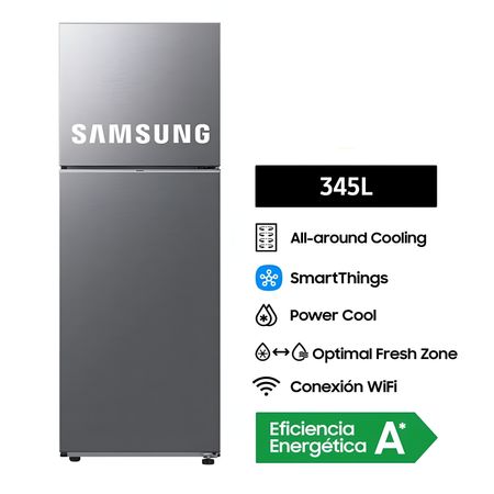 Refrigeradora samsung  RT35DG5620S9PE Top Mount 345Lt  Silver Refrigeradora SANSUMG RT35DG5620S9PE Top Mount 345Lt Silver