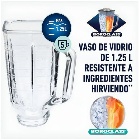 Vaso Oster 25843 para licuadora Clásica de Vidrio pirex