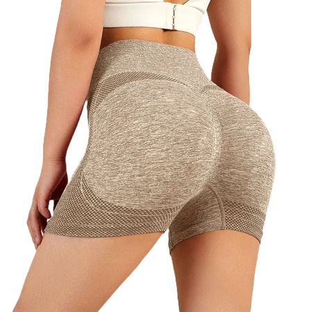 Short Sacapompis Corto Elástico Talla Única Levanta Gluteos Beige