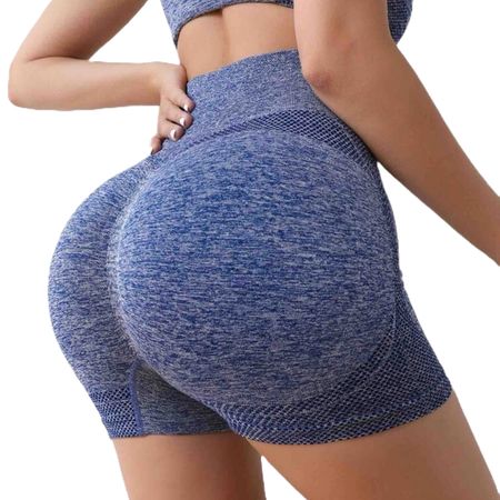 Short Sacapompis Corto Elástico Talla Única Levanta Gluteos Azul