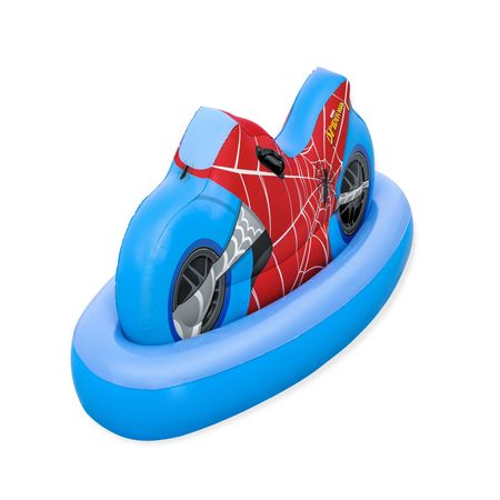 Flotador de Motocicleta Spiderman Bestway 167x79x55cm