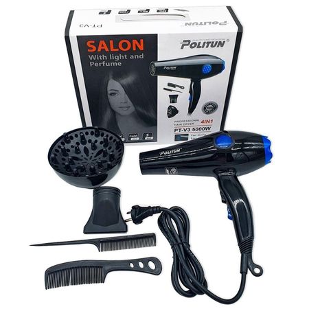 Secadora de Cabello Politun Salon 5000 Watts | plazaVea - Supermercado
