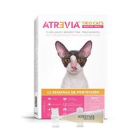 Antipulgas para gatos Atrevia Trio Cats Spot On Small (1.2 - 2.8 kg) x 5 pip
