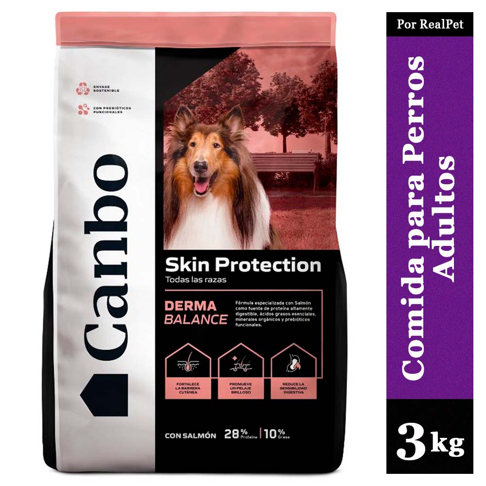 Comida Perro Canbo Skin Protection Piel Sensible Salmón 3 kg