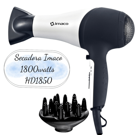 Secadora de Cabello Imaco 1800 Watts  HD 1850.