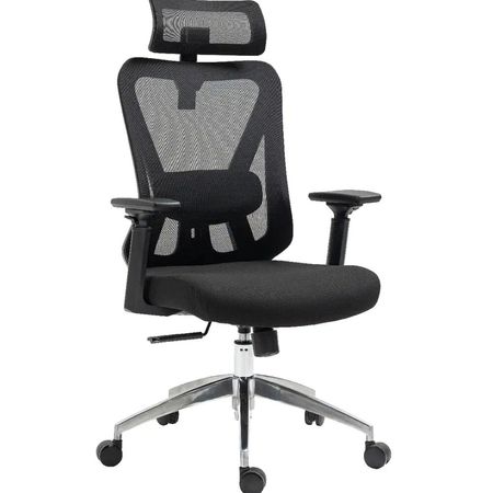 Silla De Oficina Presidencial Giratoria Color Negro Wins Ofideas