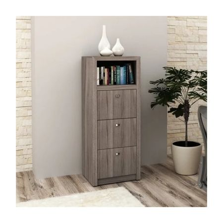 Cajonera Archivero Shiori Gris R&R MUEBLES