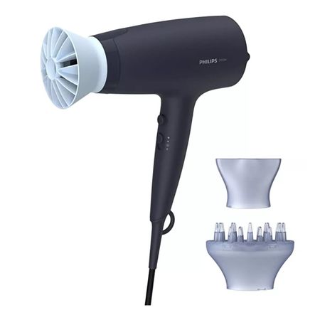 Secadora De Cabello Philips 2100 W + Difusor Y 6 Vel Bhd360