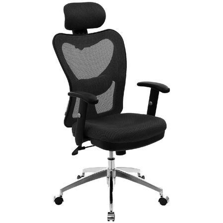 Silla De Oficina Presidencial Giratoria Color Negro Milan Ofideas