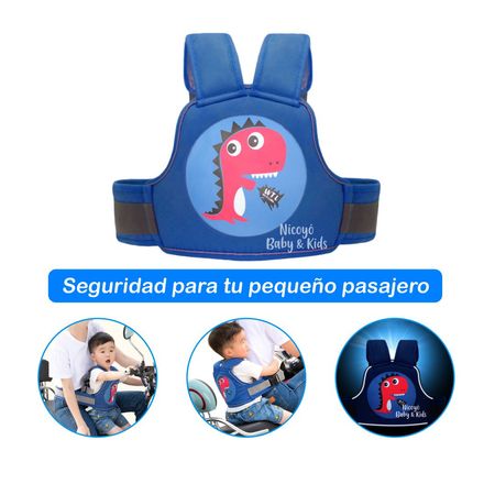 Arnés de Seguridad  AZUL para Niños: Viaja con Protección Arnés de Seguridad AZUL para Niños: Viaja con Protección