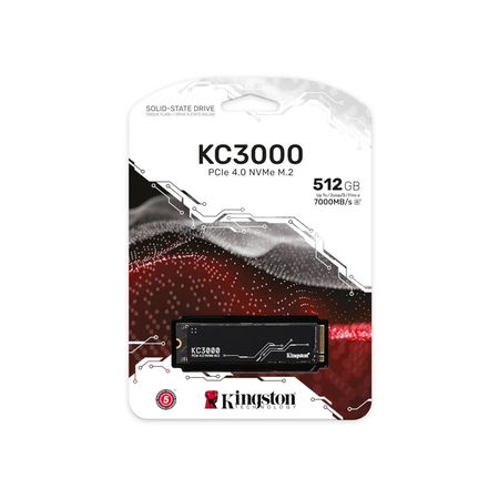 Unidad de estado sólido Kingston KC3000 - M.2 2280 Interno - 512GB - PCI Express NVMe (PCI Express N