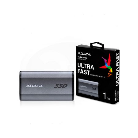 Unidad de estado sólido Pórtatil Adata Elite SE880 AELI-SE880-1TCGY