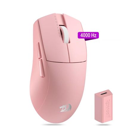 Mouse Redragon K1ng Pro 4k Hz Wireless Pink