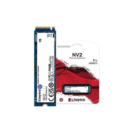 Unidad de estado sólido Kingston NV2 - M.2 2280 Interno - 1TB - PCI Express NVMe (PCI Express NVMe 4