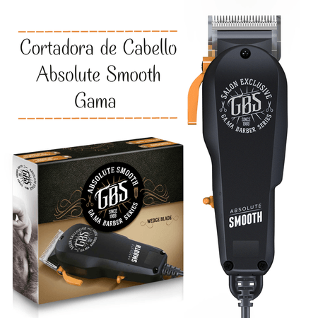 Maquina Cortadora de Cabello GAMA Barber Series GBS Absolute Smooth