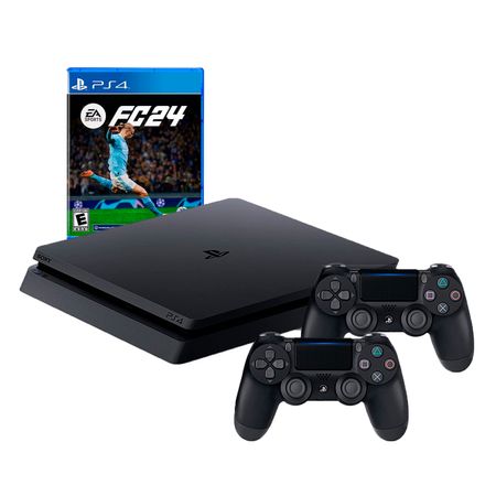 Consola PS4 reacondicionada playstation 4 SLIM 1TB + DualShock 4 + FC24